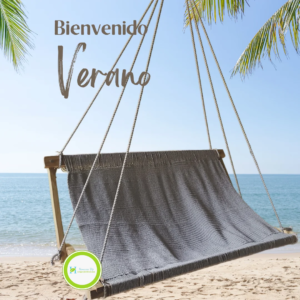 Silla Colgante doble con marco